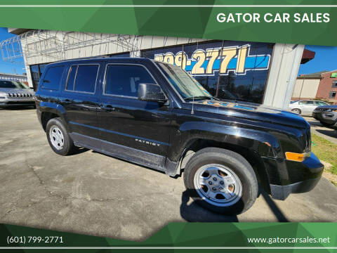 2016 Jeep Patriot for sale at Gator Car Sales in Picayune MS