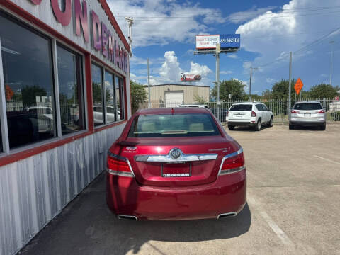 2011 Buick LaCrosse CXS