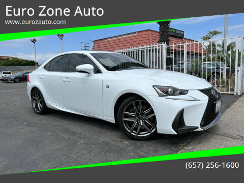 2017 Lexus IS 200t for sale at Euro Zone Auto in Stanton CA