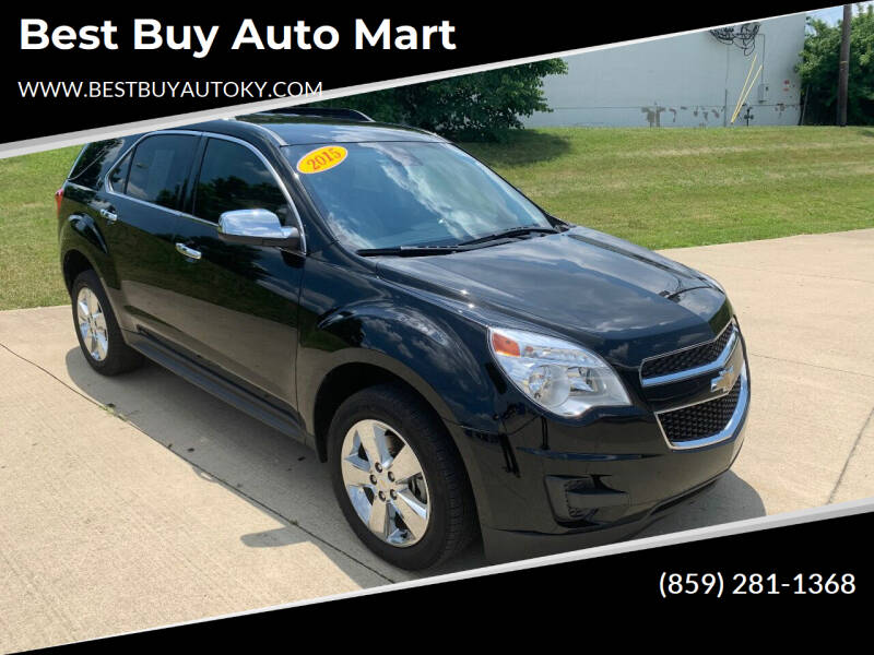 2015 Chevrolet Equinox for sale at Best Buy Auto Mart in Lexington KY