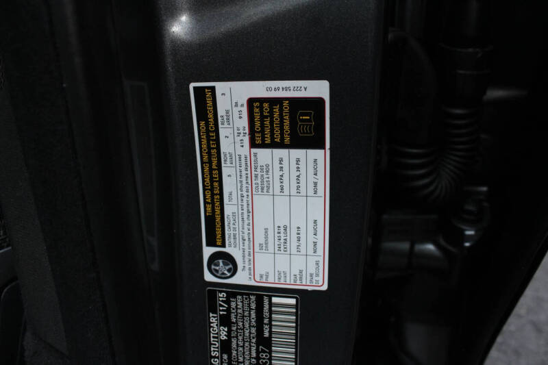 2016 Mercedes-Benz S-Class S 550 4MATIC