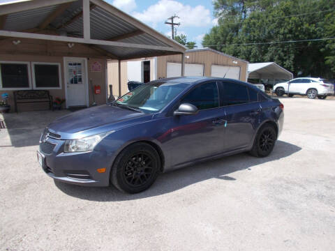 2013 Chevrolet Cruze for sale at DISCOUNT AUTOS in Cibolo TX