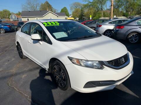 2013 Honda Civic for sale at DISCOVER AUTO SALES in Racine WI