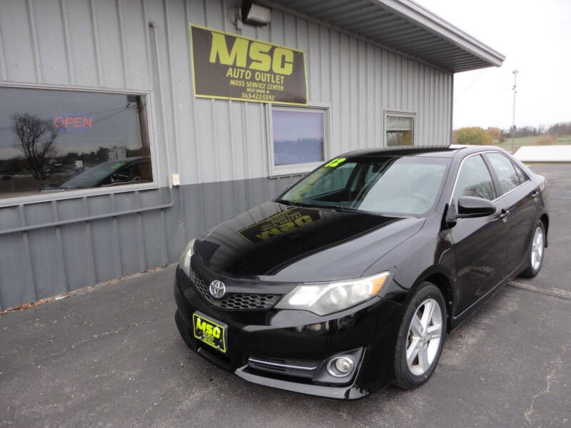 2012 Toyota Camry for sale at Moss Service Center-MSC Auto Outlet in West Union IA