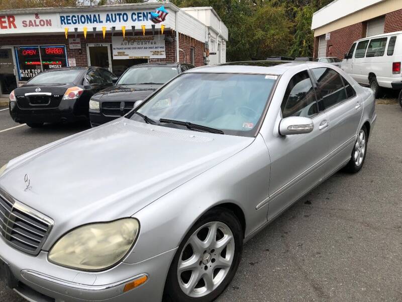 2003 Mercedes-Benz S-Class for sale at REGIONAL AUTO CENTER in Stafford VA