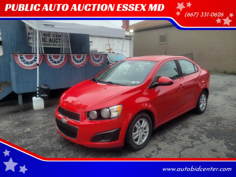 2012 Chevrolet Sonic LS