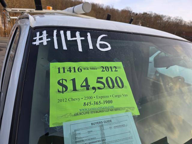 2012 Chevrolet Express 2500