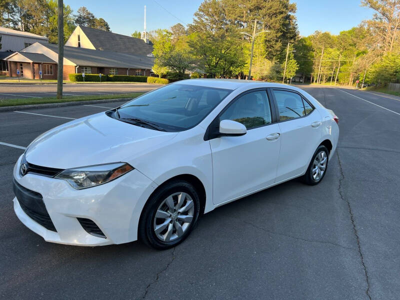 2016 Toyota Corolla for sale at Global Imports of Dalton LLC in Dalton GA