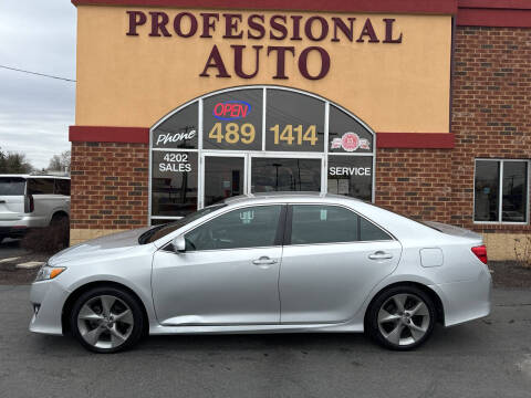 2014 Toyota Camry for sale at Professional Auto Sales & Service in Fort Wayne IN