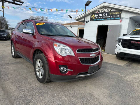 2013 Chevrolet Equinox for sale at Korea Auto Group in Joliet IL