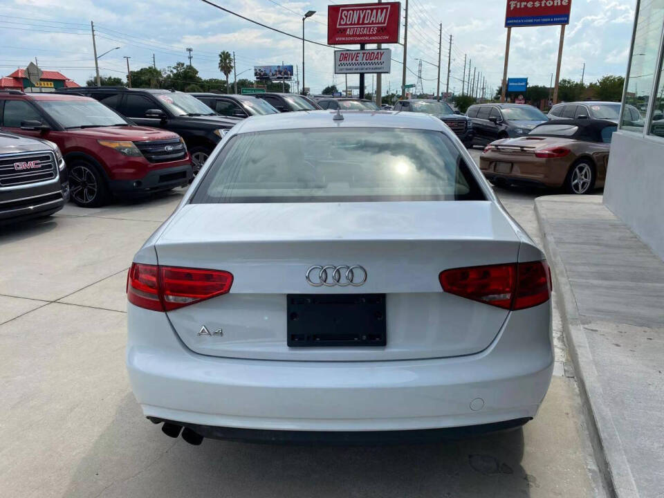 2014 Audi A4 for sale at Sonydam Auto Sales Orlando in Orlando, FL