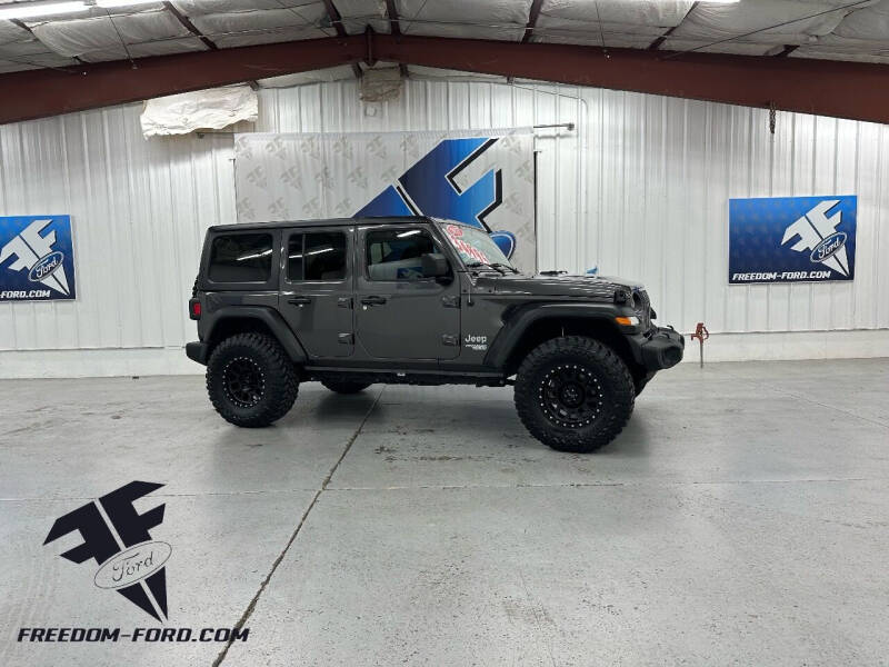2021 Jeep Wrangler Unlimited for sale at Freedom Ford Inc in Gunnison UT
