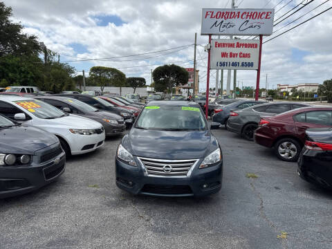 2013 Nissan Sentra for sale at Florida Choice Motorcars in West Palm Beach FL