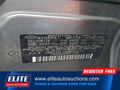 2017 Hyundai Sonata Hybrid SE