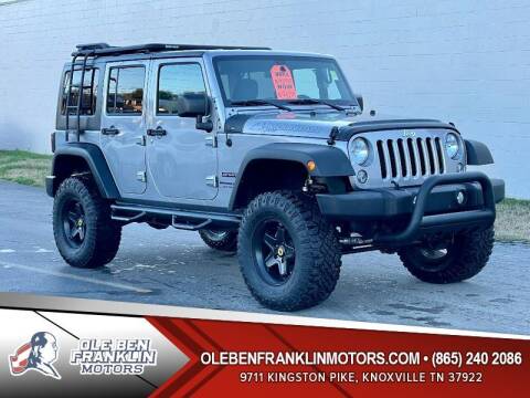 2018 Jeep Wrangler JK Unlimited for sale at Ole Ben Franklin Motors Clinton Highway in Knoxville TN