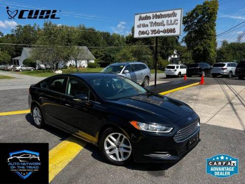2016 Ford Fusion for sale at Auto Network of the Triad in Walkertown NC