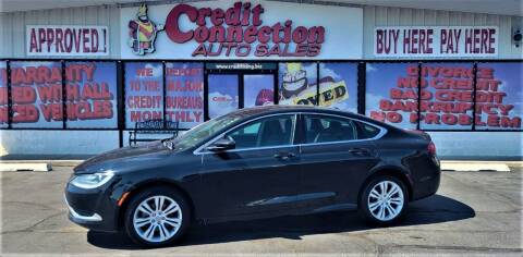 2015 Chrysler 200 for sale at Credit Connection Auto Sales in Midwest City OK