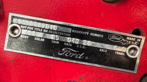 1966 Ford Mustang