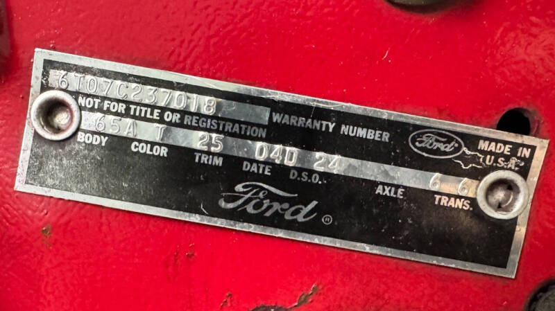1966 Ford Mustang