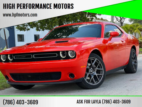 2019 Dodge Challenger for sale at HIGH PERFORMANCE MOTORS in Hollywood FL