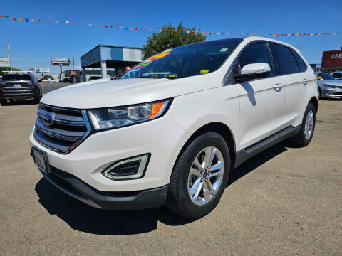 2016 Ford Edge for sale at Credit World Auto Sales in Fresno CA