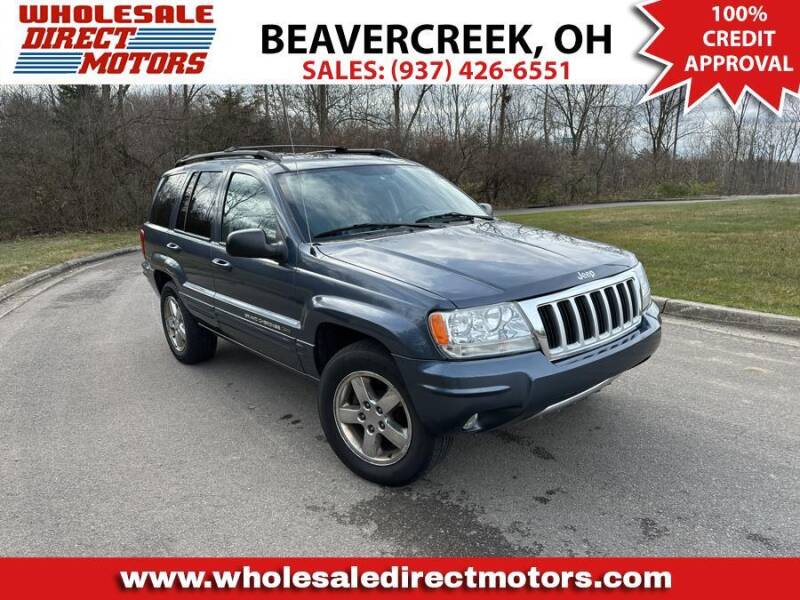 2004 Jeep Grand Cherokee for sale at WHOLESALE DIRECT MOTORS in Beavercreek OH