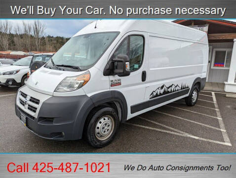 2015 RAM ProMaster for sale at Platinum Autos in Woodinville WA