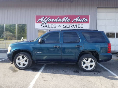 2007 Chevrolet Tahoe for sale at Affordable Auto Sales & Service in Berkeley Springs WV