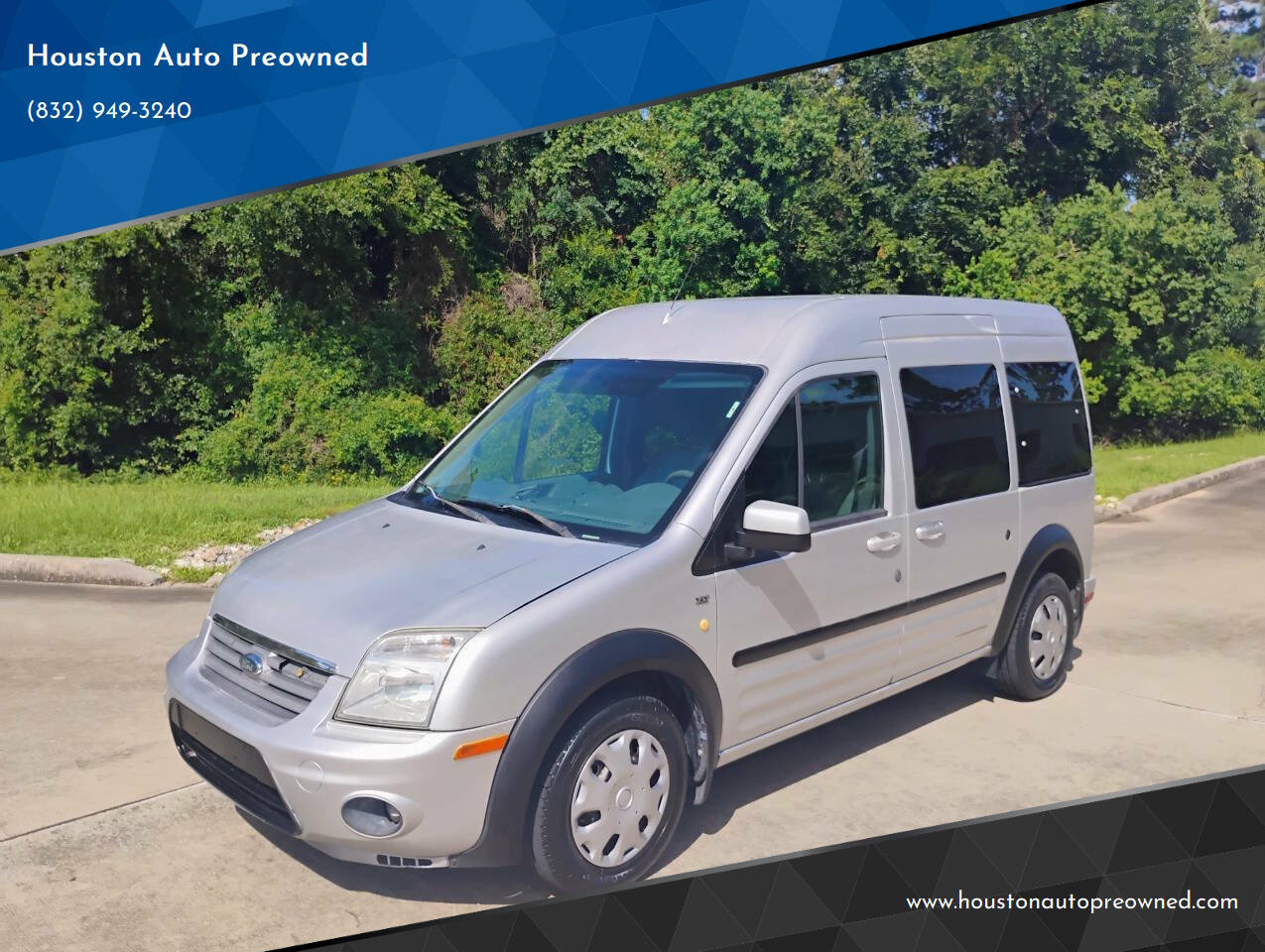 Silver 2013 Ford Transit Connect XLT Premium XLT Premium 4dr Mini-Van 1