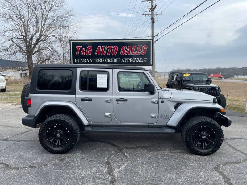 2020 Jeep Wrangler Unlimited for sale at T & G Auto Sales in Florence AL