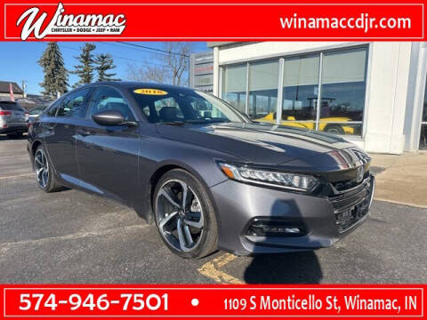 2018 Honda Accord for sale at Jim Dobson Ford in Winamac IN