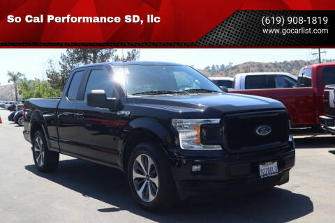 2019 Ford F-150 for sale at So Cal Performance SD, llc in San Diego CA