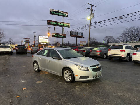 2013 Chevrolet Cruze for sale at Boardman Auto Mall in Boardman OH