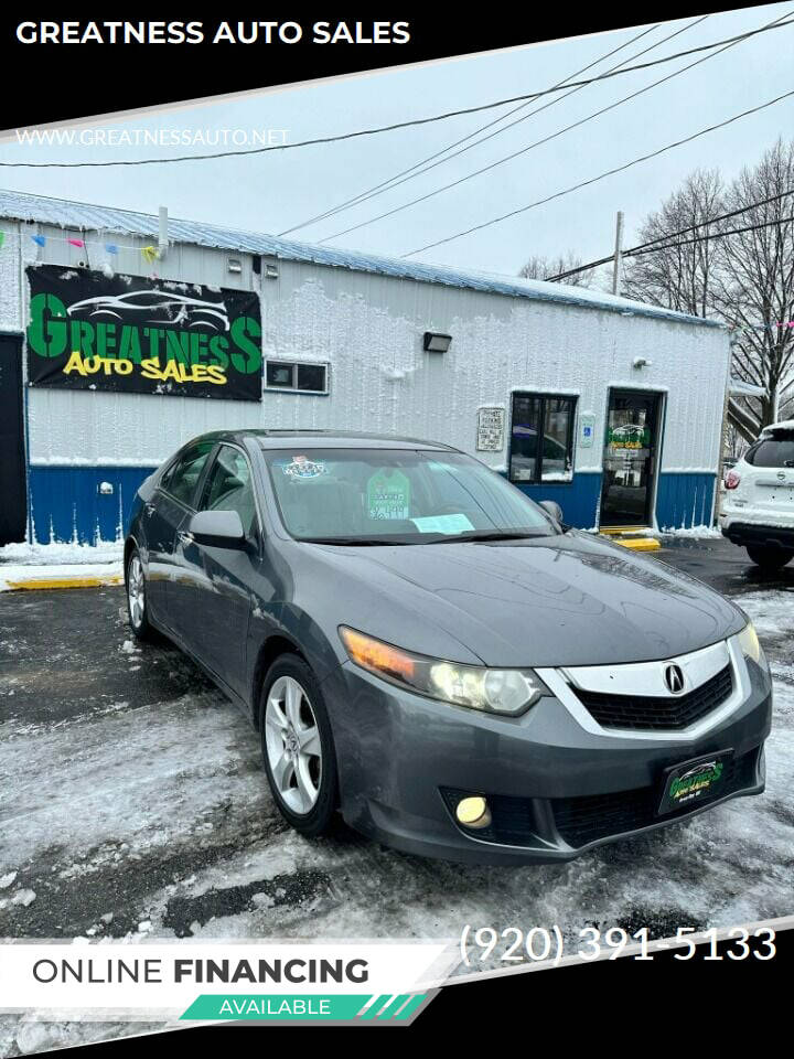 2010 Acura TSX for sale at GREATNESS AUTO SALES in Green Bay, WI