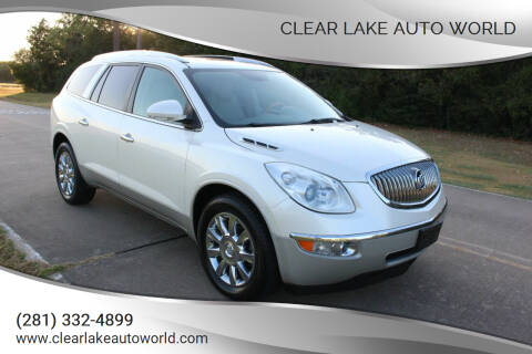 2012 Buick Enclave for sale at Clear Lake Auto World in League City TX