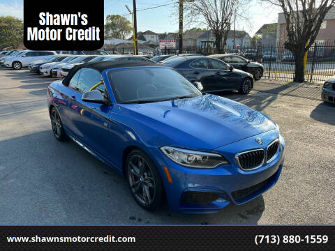 2016 BMW 2 Series for sale at Shawn's Motor Credit in Houston TX