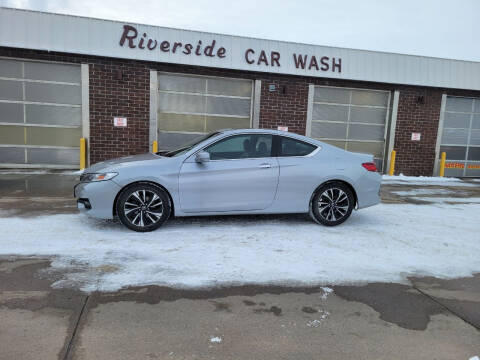 2016 Honda Accord for sale at RIVERSIDE AUTO SALES in Sioux City IA