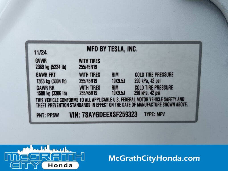 2025 Tesla Model Y Long Range