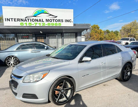 2015 Chevrolet Malibu for sale at International Motors Inc. in Nashville TN