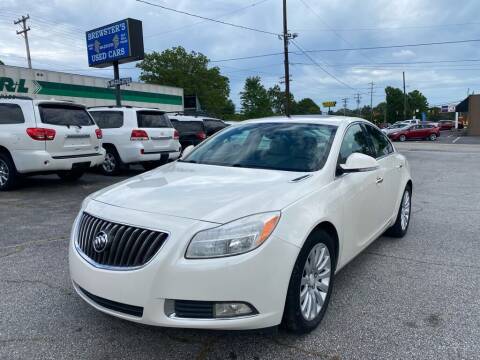 2013 Buick Regal for sale at Brewster Used Cars in Anderson SC