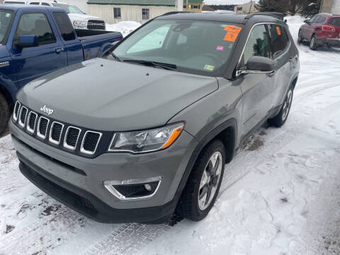 2021 Jeep Compass for sale at Strait-A-Way Auto Sales LLC in Gaylord MI