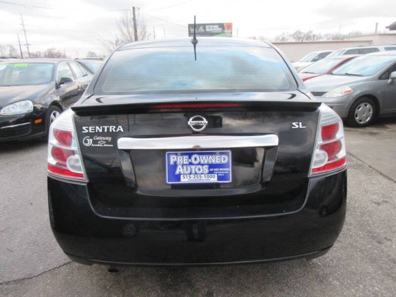 2012 Nissan Sentra 2.0 SL