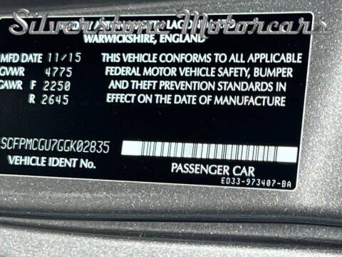 2016 Aston Martin Vanquish