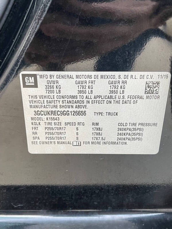 2016 Chevrolet Silverado 1500 LT