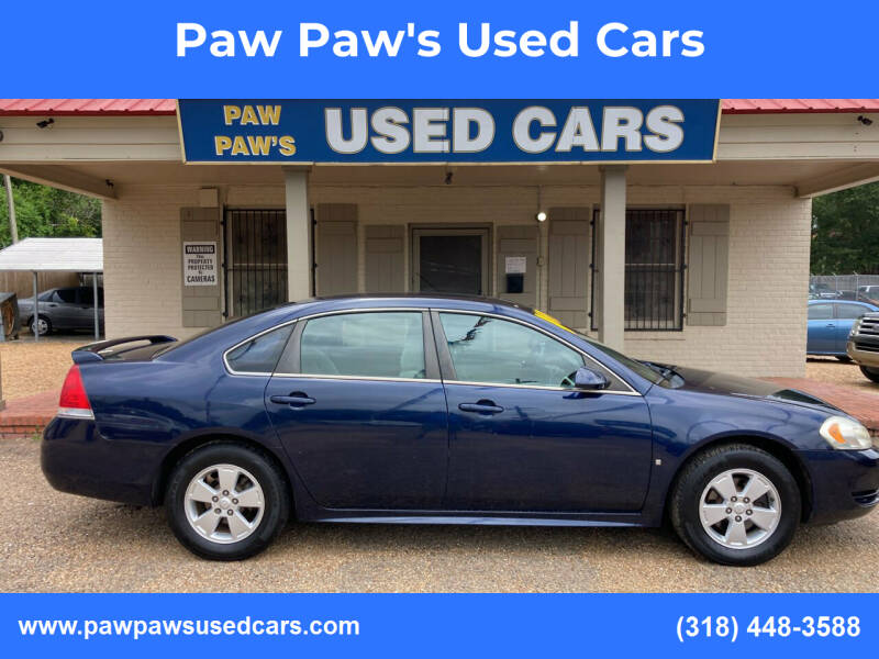 2010 Chevrolet Impala for sale at Paw Paw's Used Cars in Alexandria LA