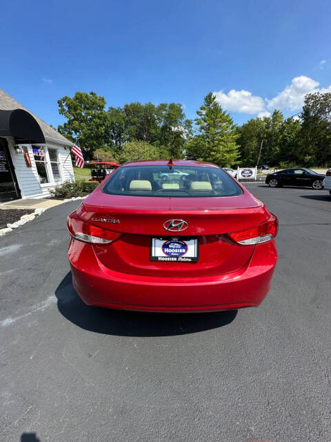 2013 Hyundai ELANTRA for sale at Hoosier Motors in Westfield, IN