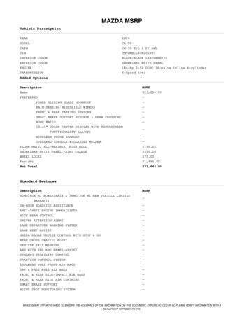 2026 Mazda CX-30 2.5 S Preferred