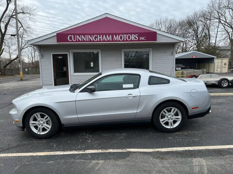 2012 Ford Mustang for sale at Cunningham Motor Sales, Inc. in Urbana IL