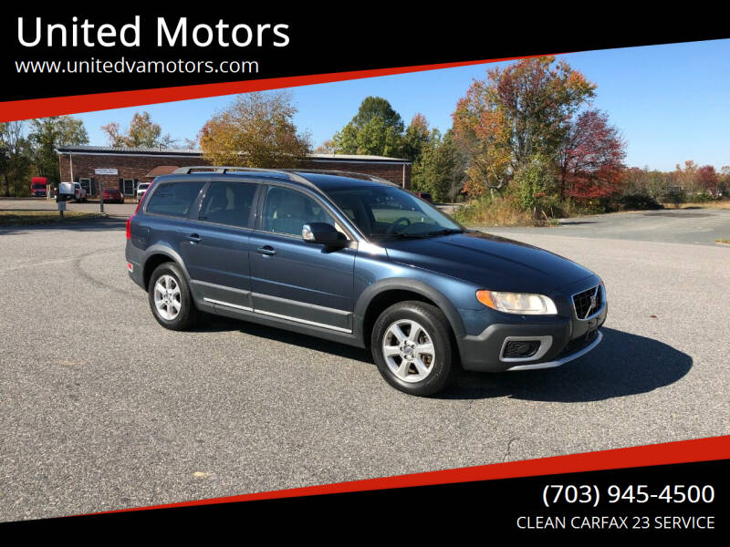 2008 Volvo XC70 for sale at United Motors in Fredericksburg VA