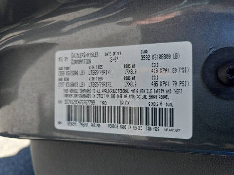 2007 Dodge Ram 2500 SLT
